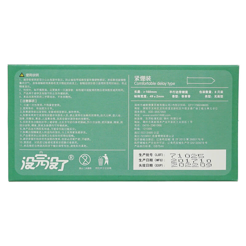 WISDOM Endless Tight fit condom