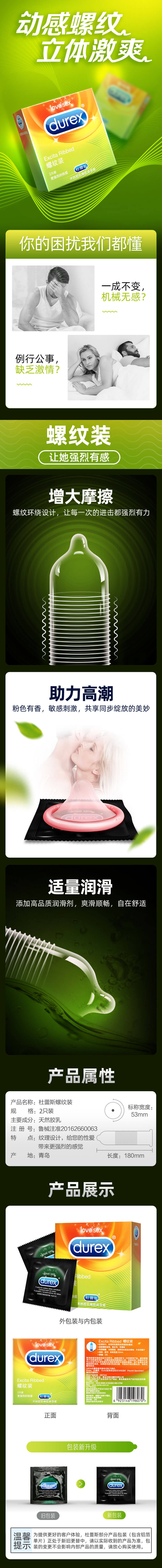 DUREX Thread condom Pack of two