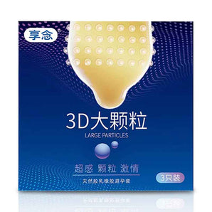 XIANGNIAN 3D large particles condom three pcs