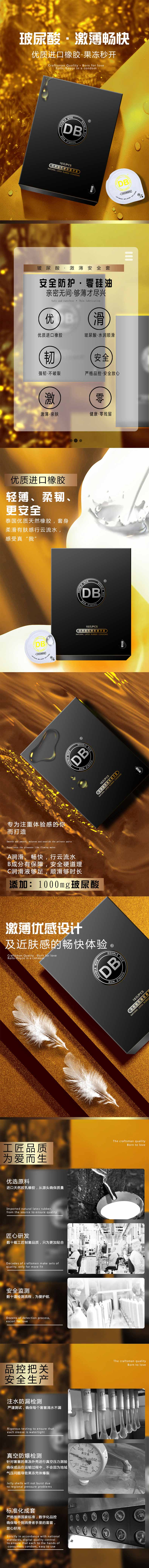 DOUBLE NICE SERIES hyaluronic acid Condom pack of ten