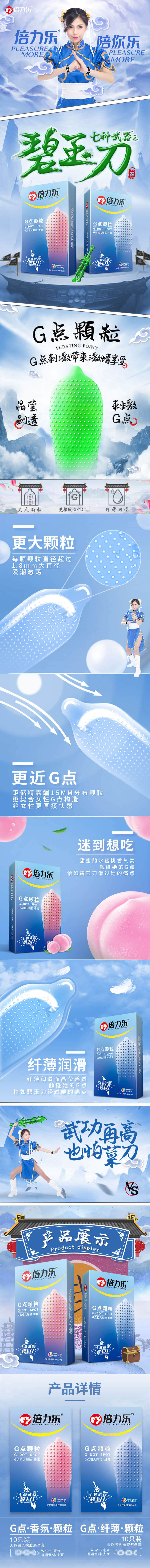 PLEASURE MORE CONDOM G-spot Coarse particles Fragrance pack of ten