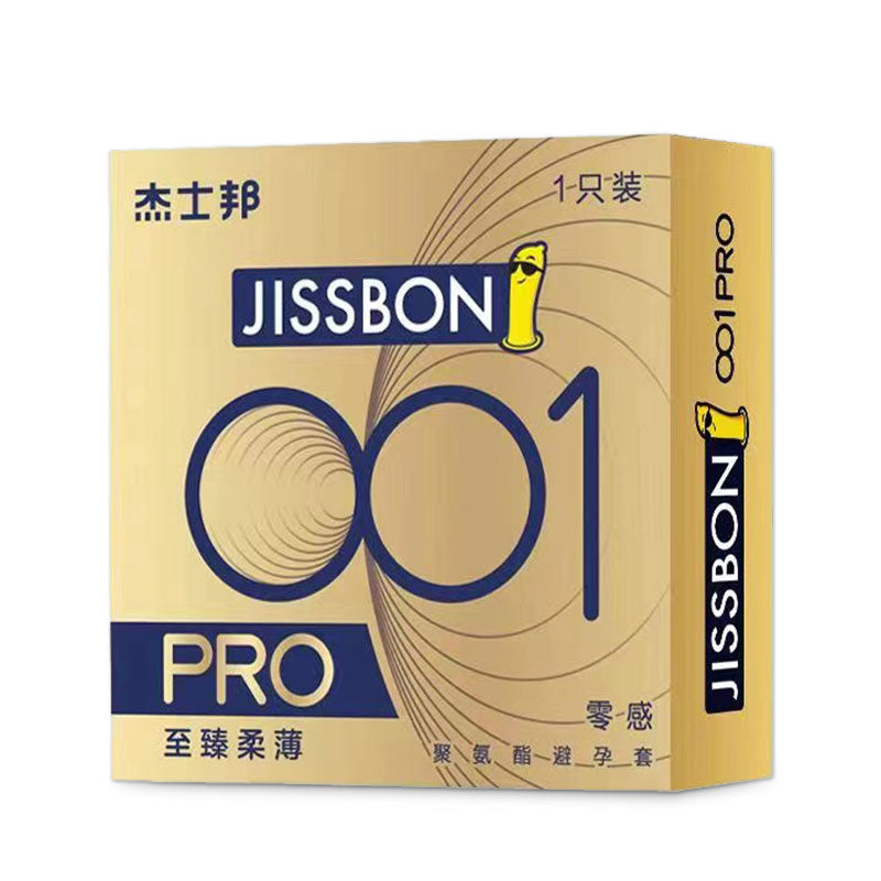 JISSBON 0.01 Polyurethane condom  one pcs