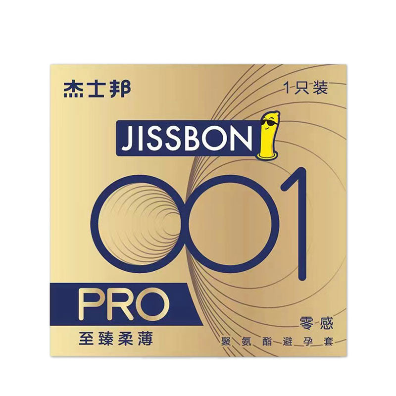 JISSBON 0.01 Polyurethane condom  one pcs