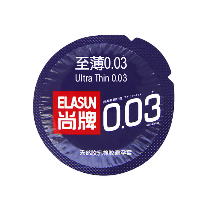 ELASUN Ultra thin 003 condom  three  pcs