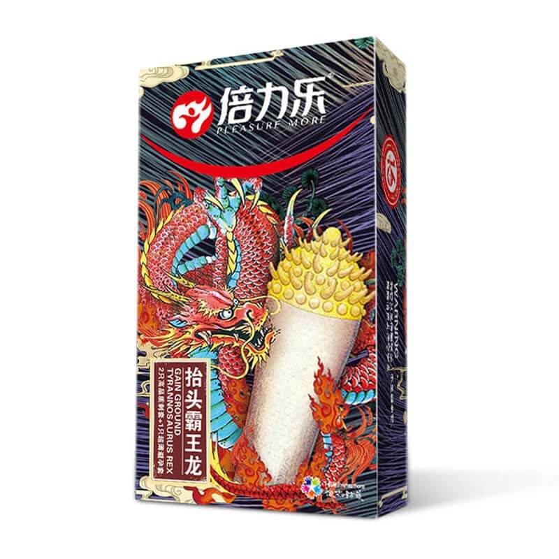 PLEASURE MORE Condoms Head up Tyrannosaurus rex