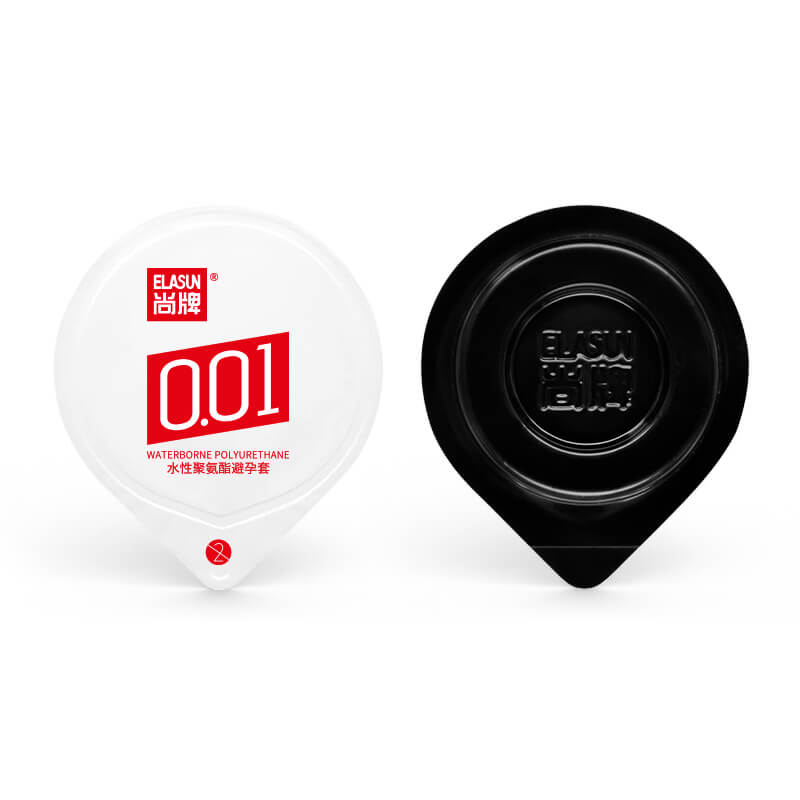 ELASUN  Ultra thin 001  Polyurethane condom three pcs