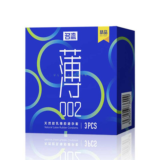 MINGLIU 002 ultra-thin plus  condom  three pcs