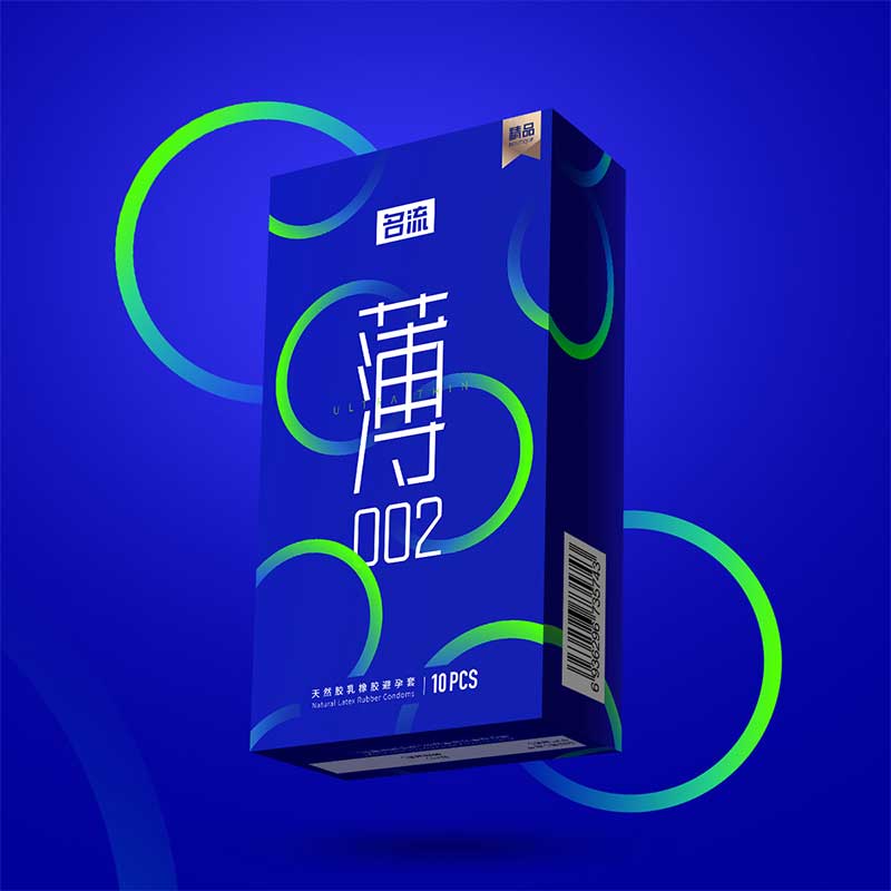 MINGLIU 002 ultra-thin plus  condom  ten pcs