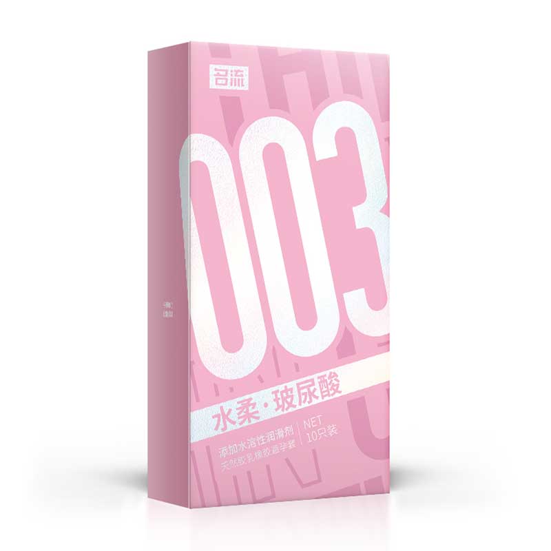 MINGLIU 003  Hyaluronic acid condom  ten pcs