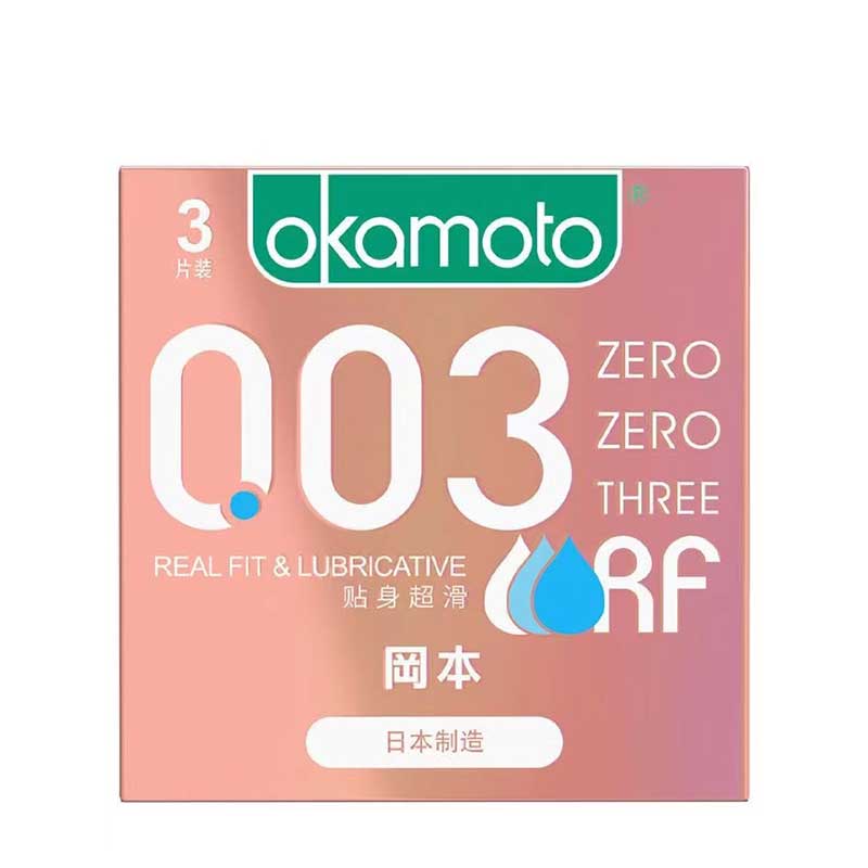 Copy of OKAMOTO 003 Personal lubrication  pack of three