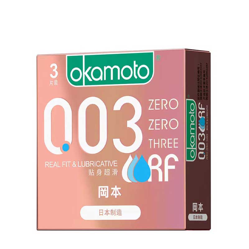 Copy of OKAMOTO 003 Personal lubrication  pack of three