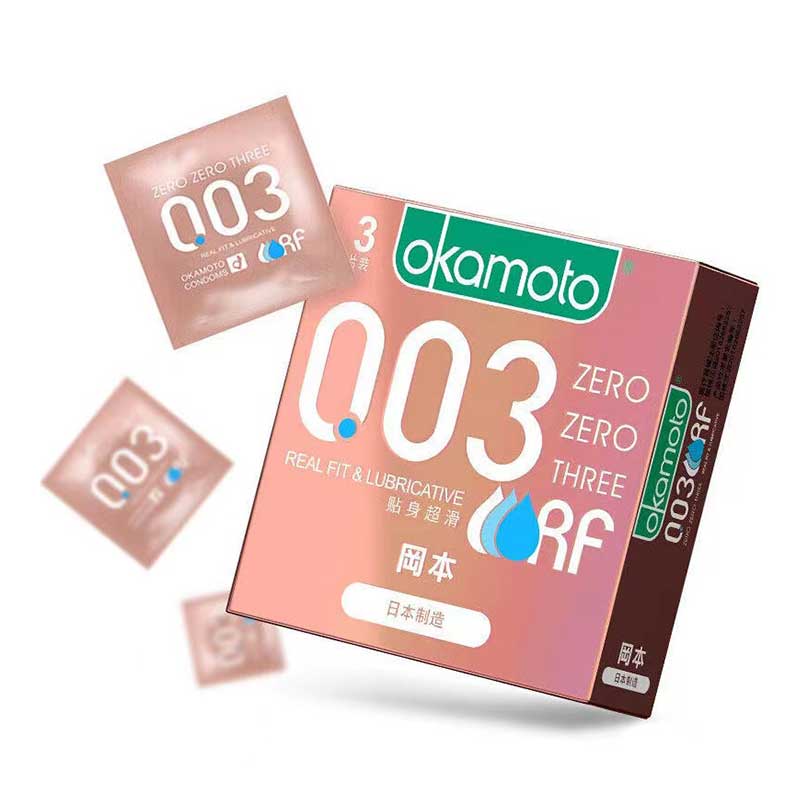 Copy of OKAMOTO 003 Personal lubrication  pack of three