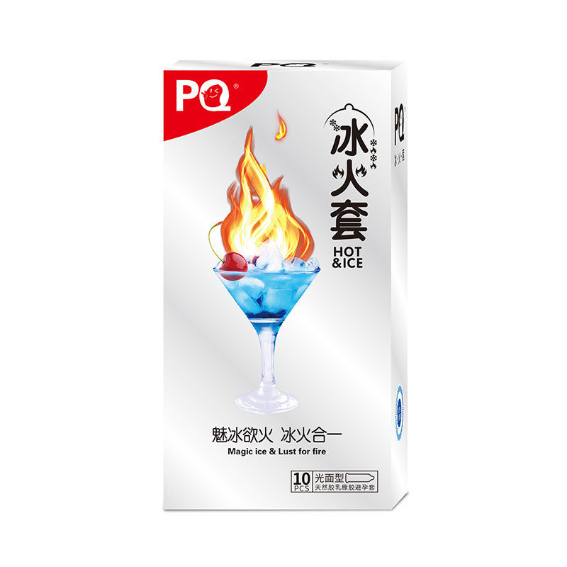 HAISHIHAINUO  PQ Ice and fire  condom ten pcs