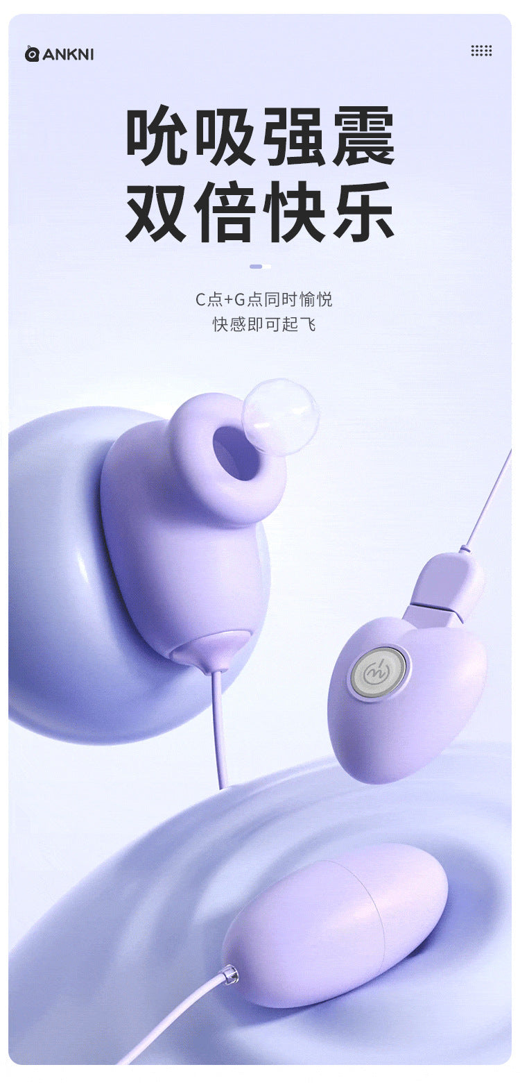 MIJI Series vibrator  Funny egg remote control charging model