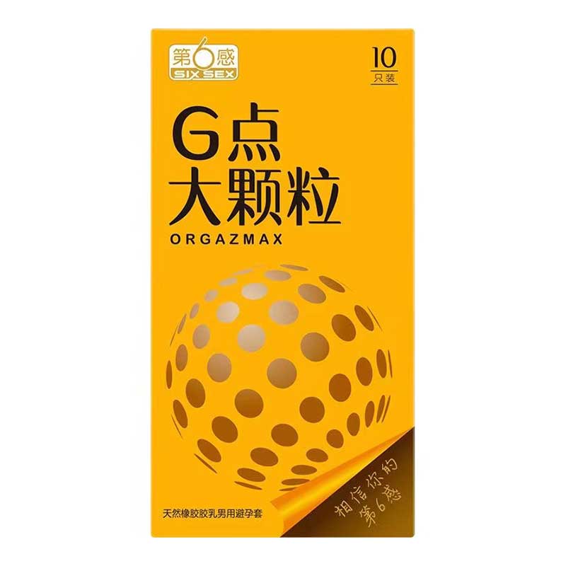 SIX SEX  G-spot large particles  Pack of  ten
