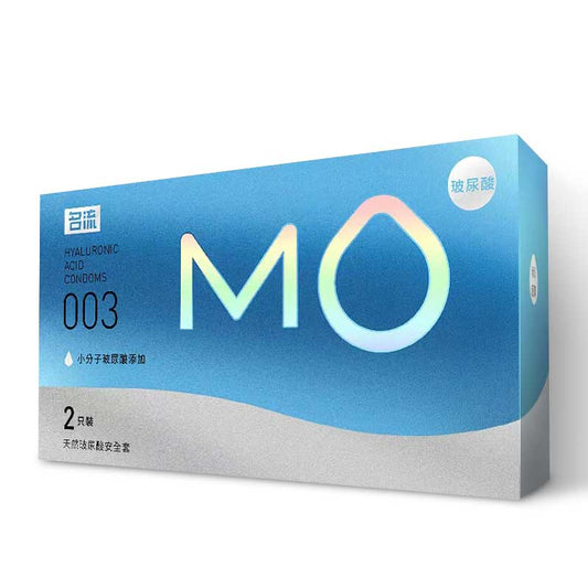 MINGLIU MO 003  hyaluronic acid condom  two  pcs