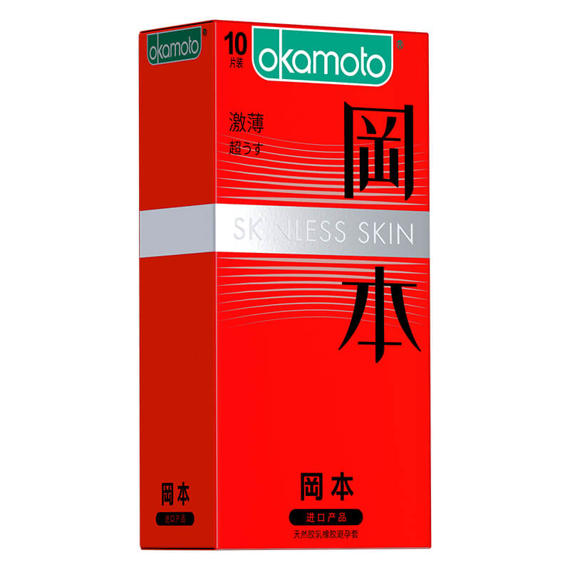 OKAMOTO Passion ultra-thin condom  pack of  ten red packaging