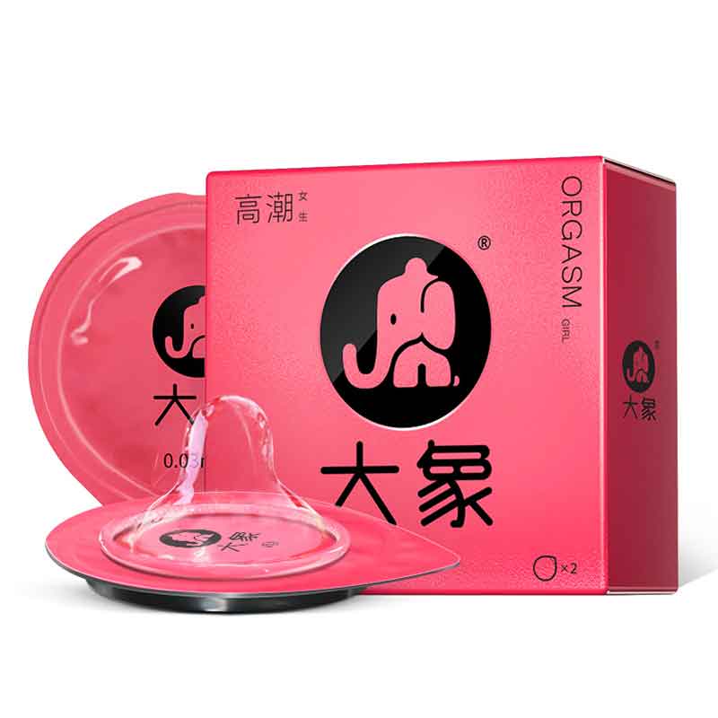 ELEPHANT 003 Orgasm Women's model condom  Pack of two