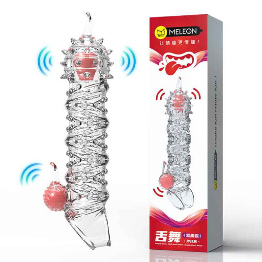 MELEON  Tongue dance wolf braces Dual vibration style