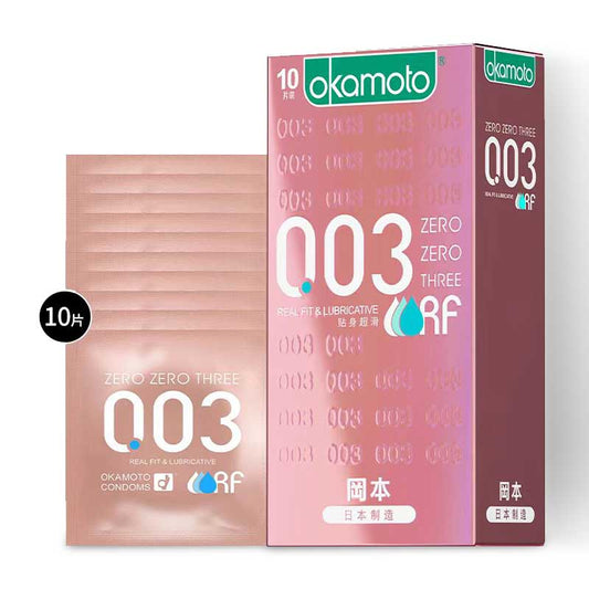 OKAMOTO 003 Fit and super smooth  pack of ten