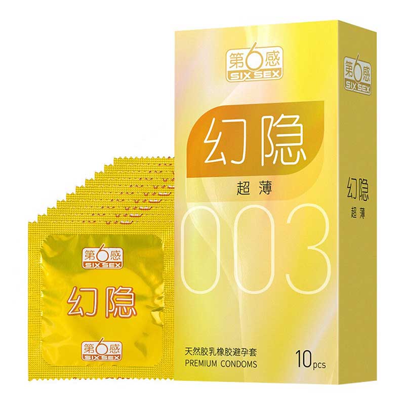 SIX SEX  003 Phantom ultra-thin  pack of ten