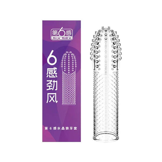 SIX SEX Strong wind crystal  Wolf braces Purple