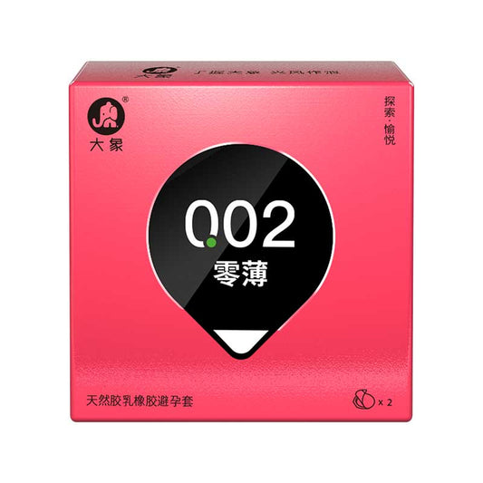 ELEPHANT Large particles of dynamic stimulation condom  Pack of two