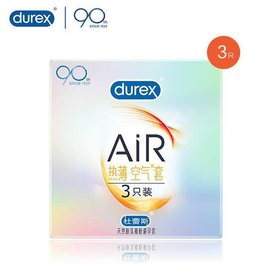 DUREX AIR  heat sensation Ultra thin air condom  three-pack