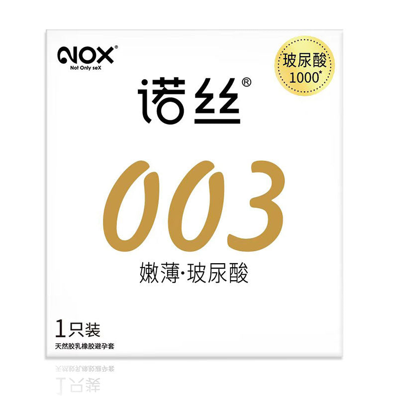 NOX 003 Thin hyaluronic acid  condom  one pcs
