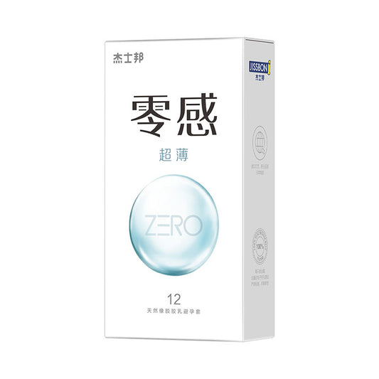 JISSBON Zero sense ultra-thin condom twelve pcs