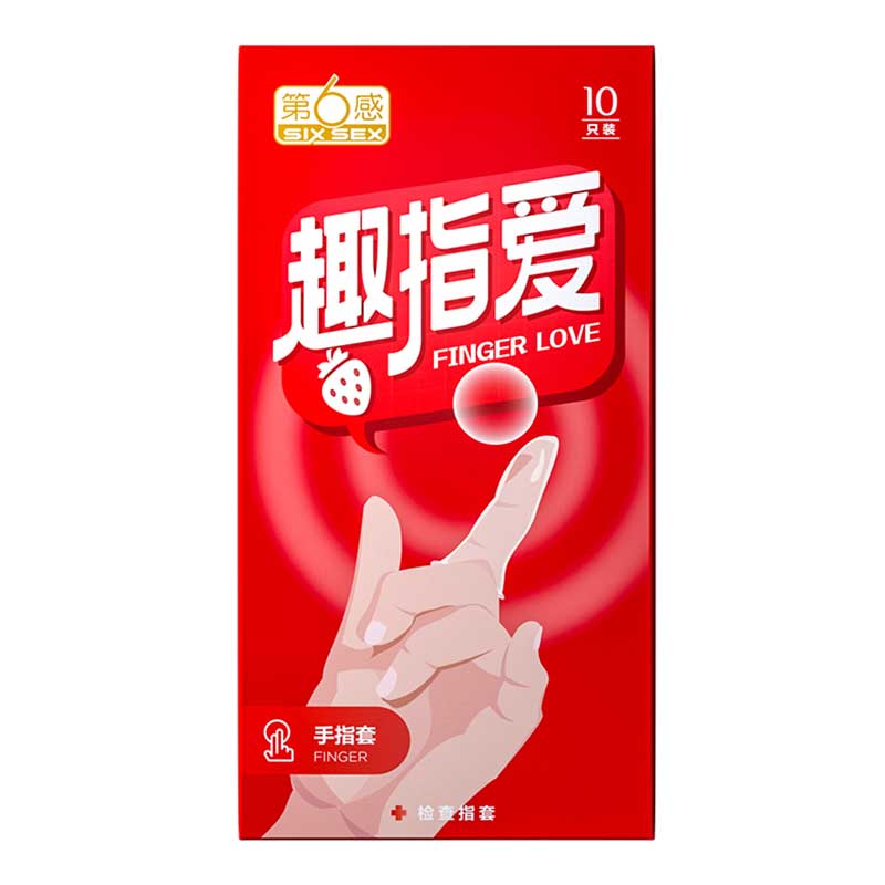 SIX SEX finger love  pack of ten