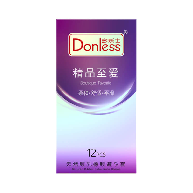 DONLESS  Boutique Beloved  condom series Pack of twelve