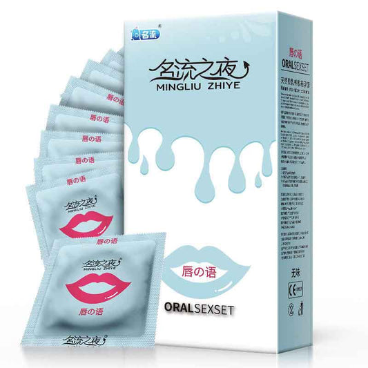 MINGLIU  Celebrity Night Lip Reading  condom  one hundred pcs