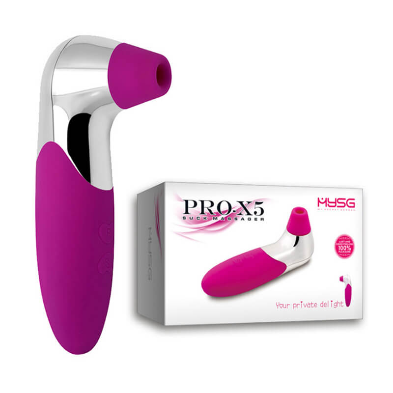 Magic tongue sucking massager