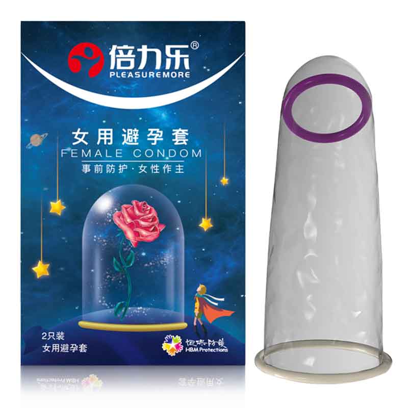 PLEASURE MORE  CONDOM  Women  condoms, pack of two