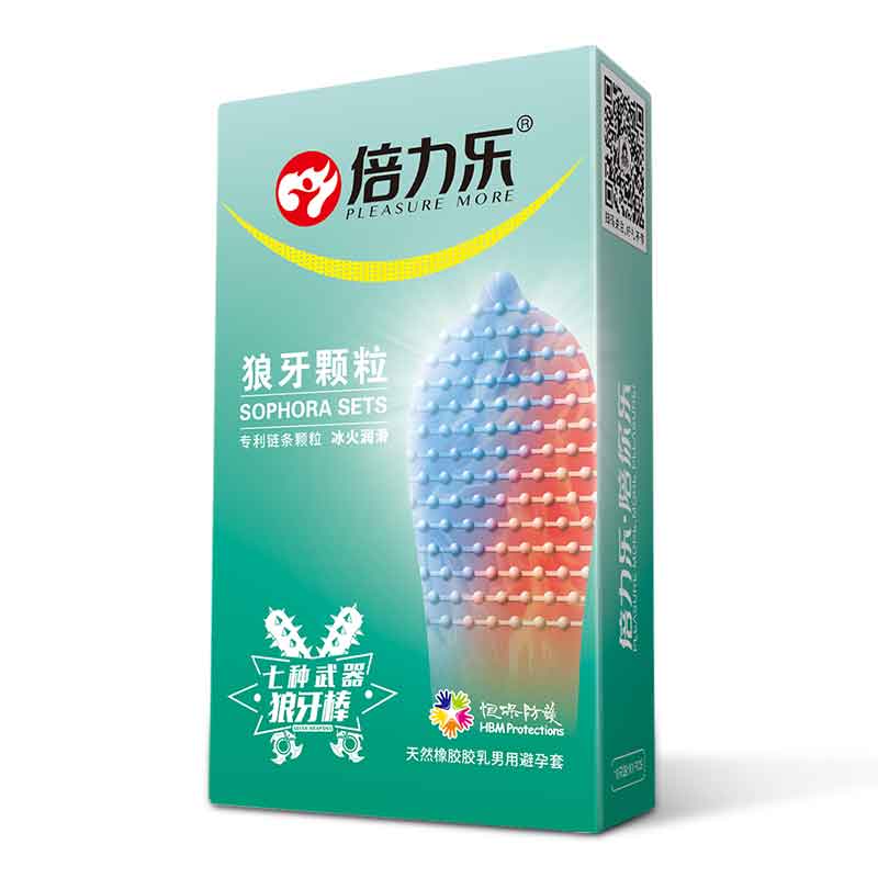 PLEASURE MORE  ice fire wolf fang  particles pack of ten