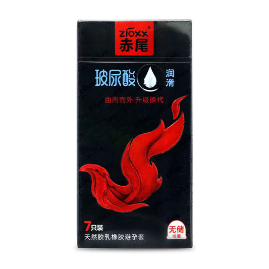 ZIOXX  black gold No Semen Storage Hyaluronic Acid condom  Pack of seven