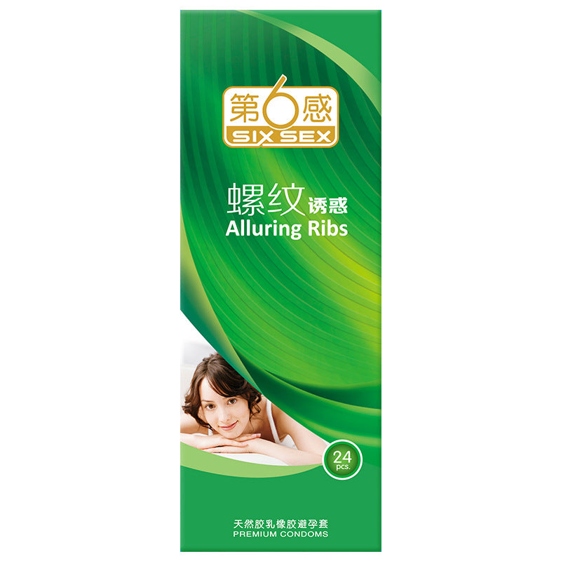 SIX SEX  Thread charm  condom  Pack of twenty four