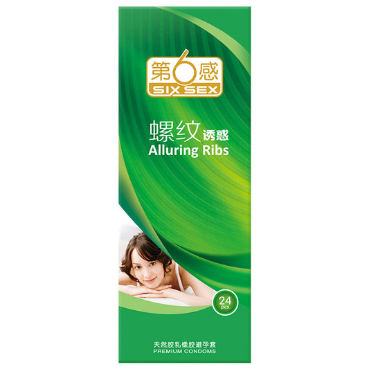 SIX SEX  Thread charm  condom  Pack of twenty four