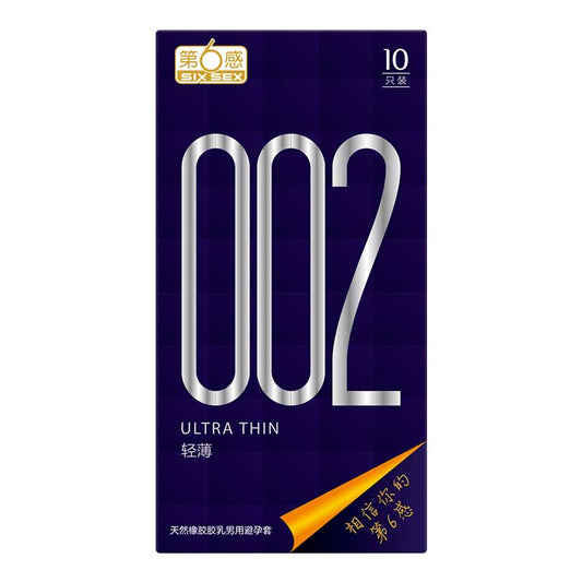 SIX SEX 002 Ultra thin condom  pack of ten