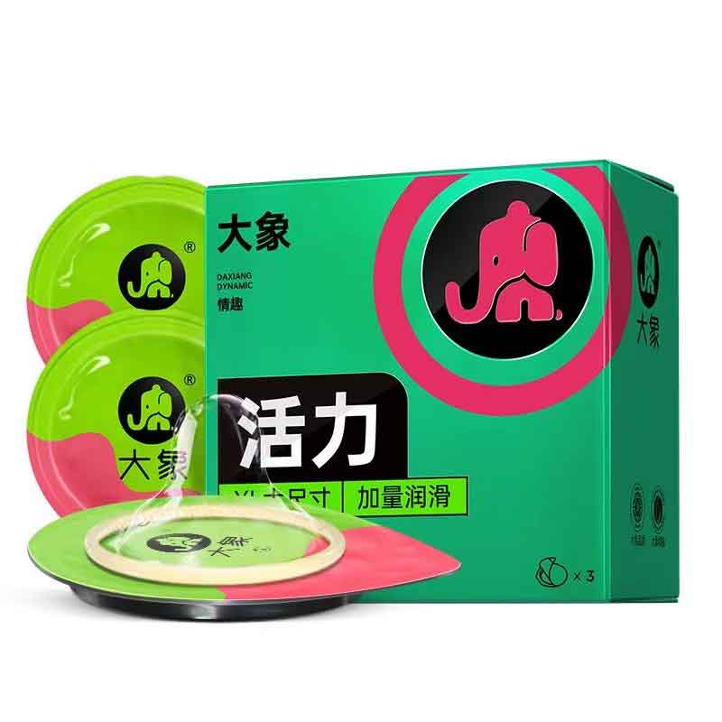 ELEPHANT  Vitality XL large size condom  Pack of three