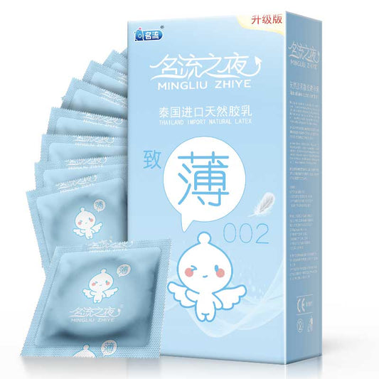 MINGLIU Celebrity Night Ultra Slim 002 no taste condom  one hundred pcs