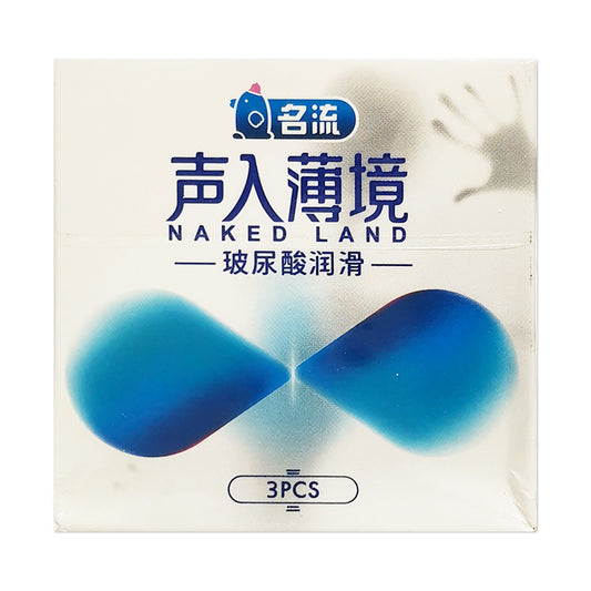MINGLIU Ultra-thin, hyaluronic acid super smooth  condom  three  pcs