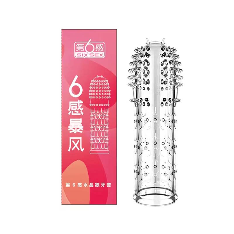 SIX SEX Strong wind crystal  Wolf braces red