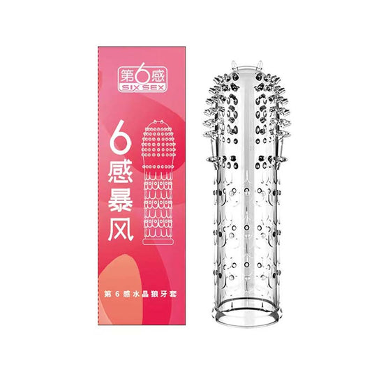 SIX SEX Strong wind crystal  Wolf braces red