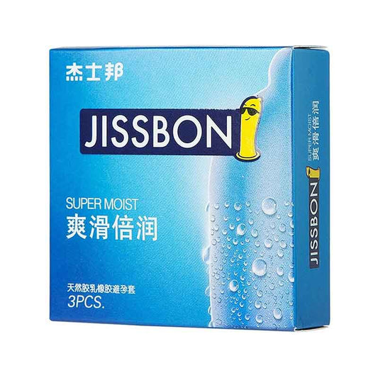 JISSBON Smooth and moisturizing condom three pcs