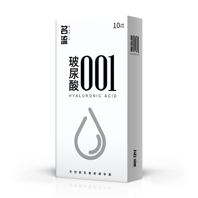 MINGLIU  hyaluronic acid 001 condom  ten  pcs