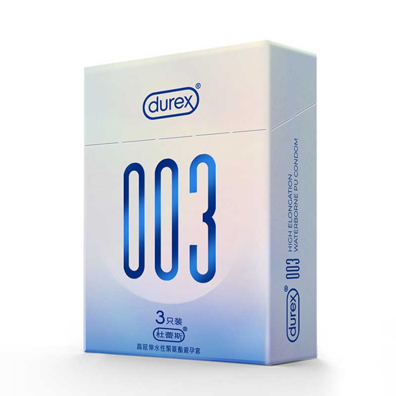 DUREX 003 polyurethane Ultra thin condom . three-pack
