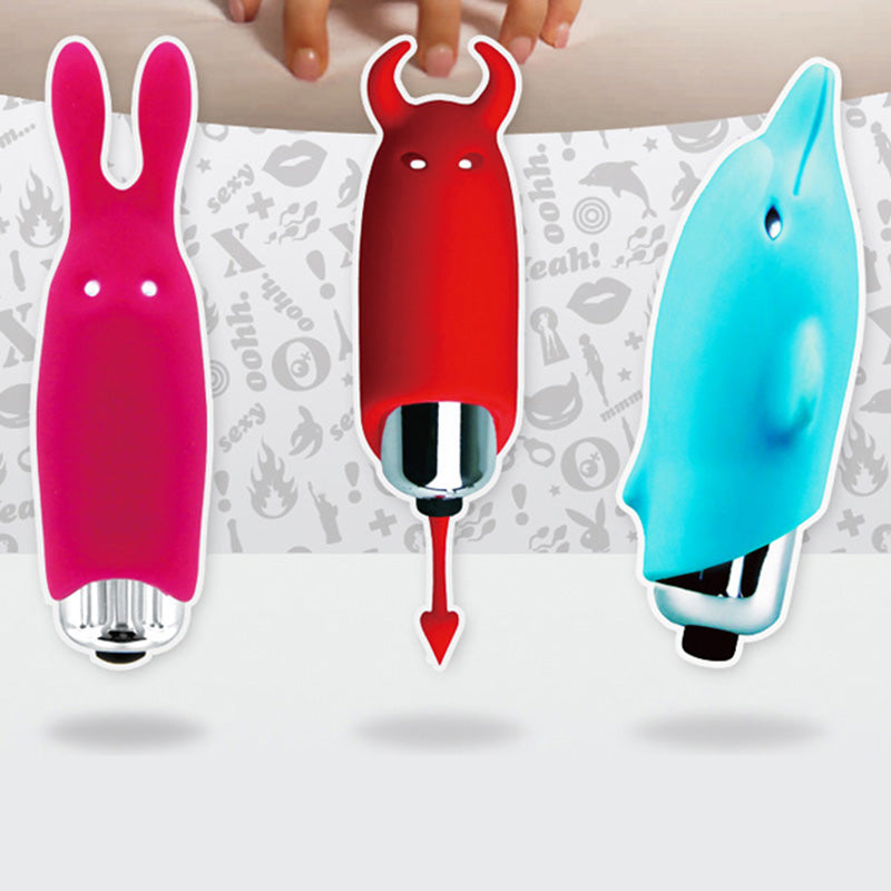 XYZ bunny head vibrating egg