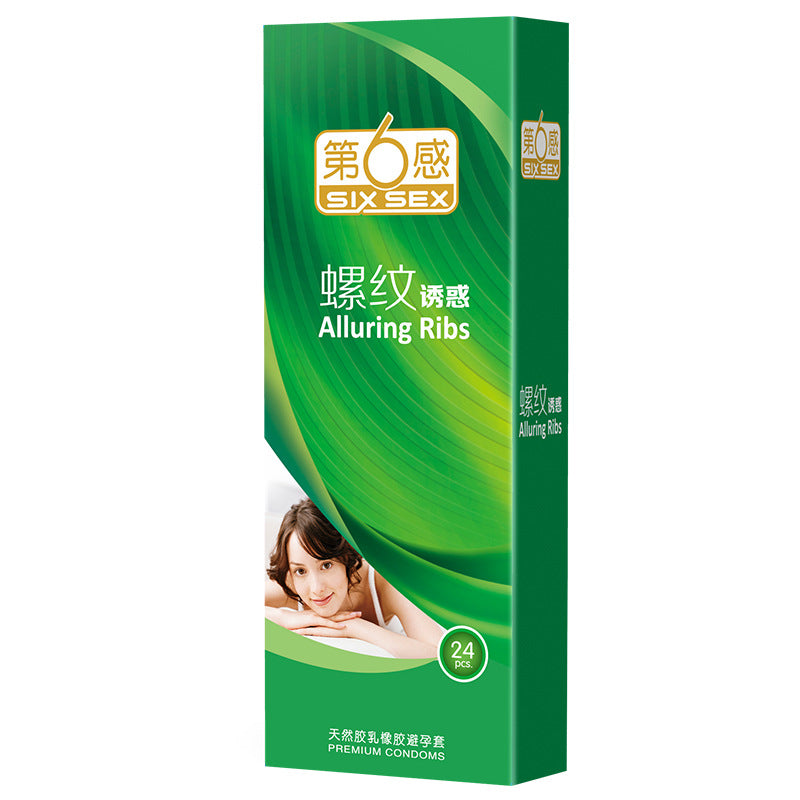 SIX SEX  Thread charm  condom  Pack of twenty four